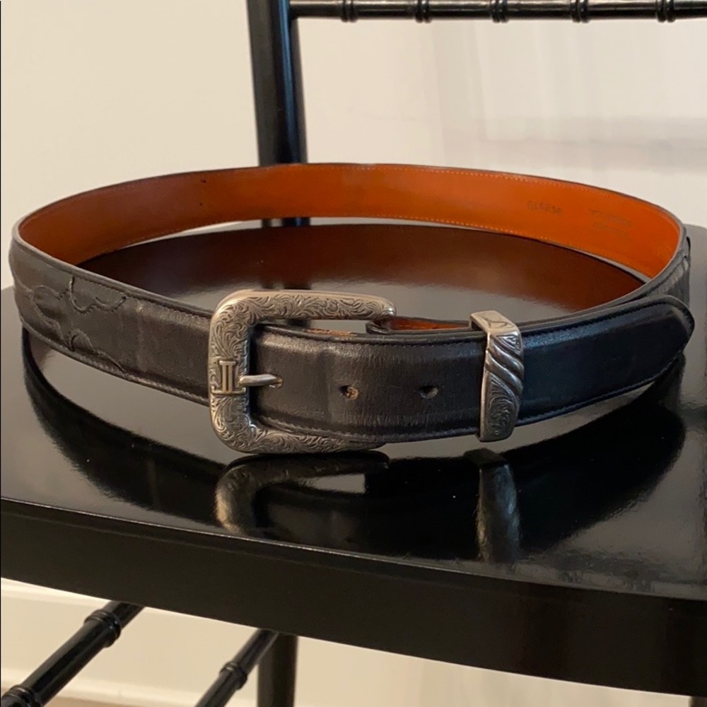 Lucchese Leather Belt size 38